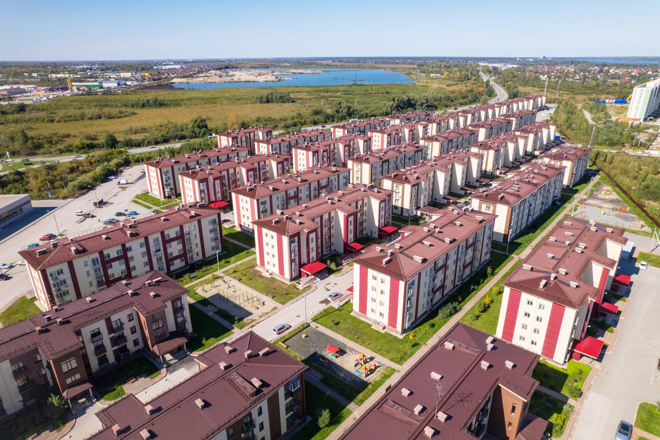 Новомарусино — аэросъёмка TRIDETUR
