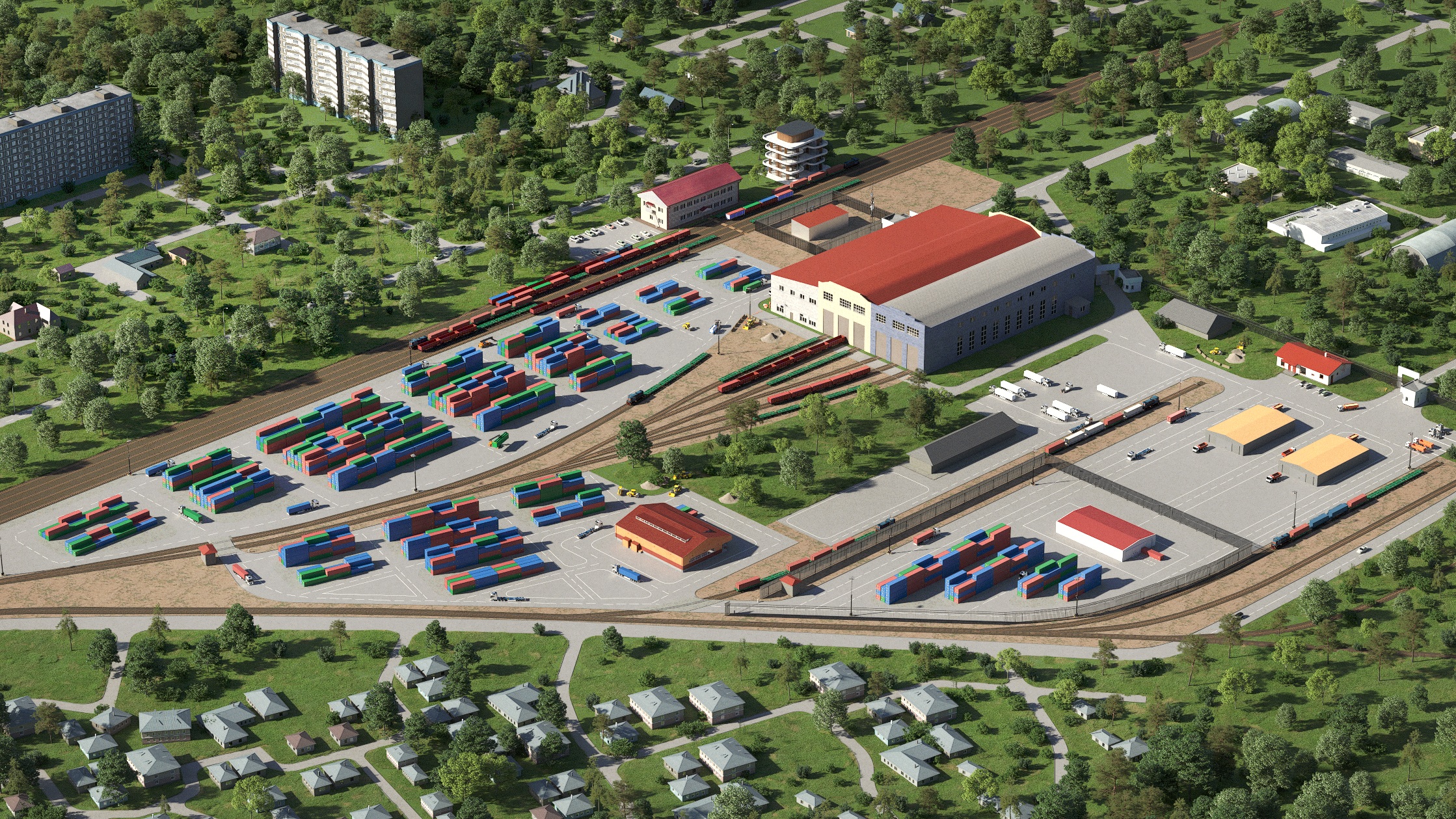 Контейнерный терминал ТМП